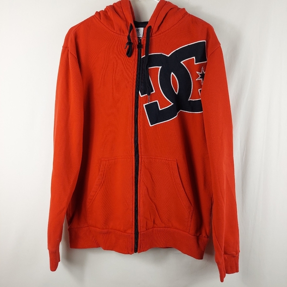 DC Other - DC Red full zip hoodie size medium